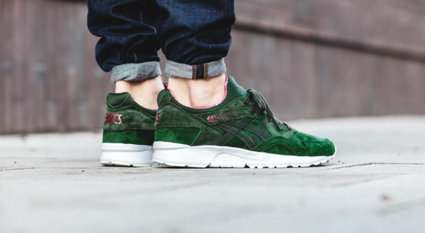 Giày Asics Gel Lyte V X Max Pack Dark Green H6R2L 8082 - Ảnh 6