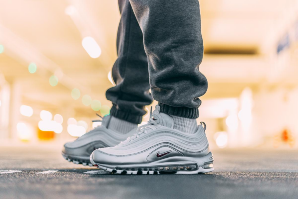 Giày Nike Air Max 97 QS 'B-Sides White Silver' AT5458-100 - Ảnh 4