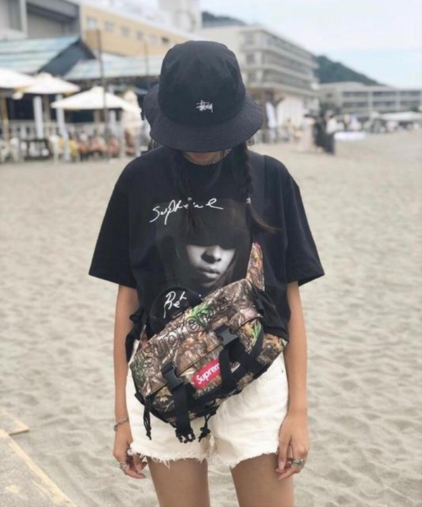 Túi chéo Supreme Waist Bag FW19 Real Tree Camo SUP-WABTCMO - Ảnh 5