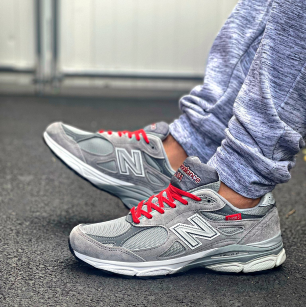 Giày New Balance 990v3 Made In USA 'Grey' M990VS3 - Ảnh 2