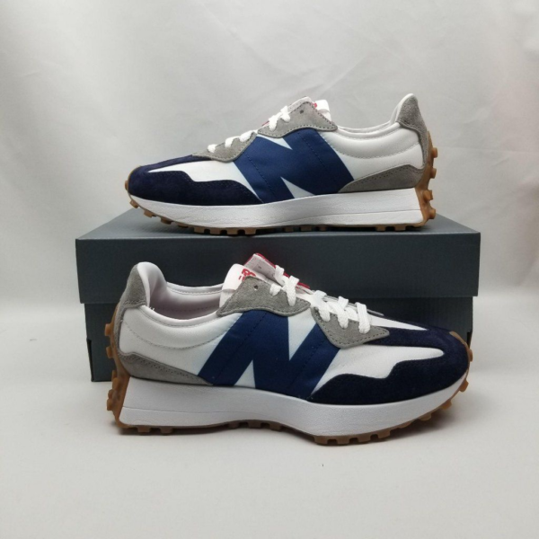 Giày New Balance 327 'Navy White' MS327WR - Ảnh 2