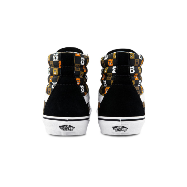 Giày Vans Sk8-High 'Black Orange White' VN0A4U3C0GN - Ảnh 5