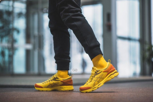Giày Asics Kiko Kostadinov x Gel Delva 1 Tai-Chi Yellow 1013A041 750 - Ảnh 4