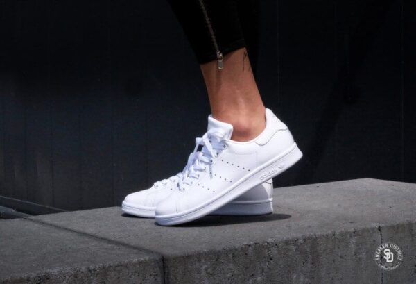 Giày Adidas Stan Smith 'Triple White' S75104 - Ảnh 6