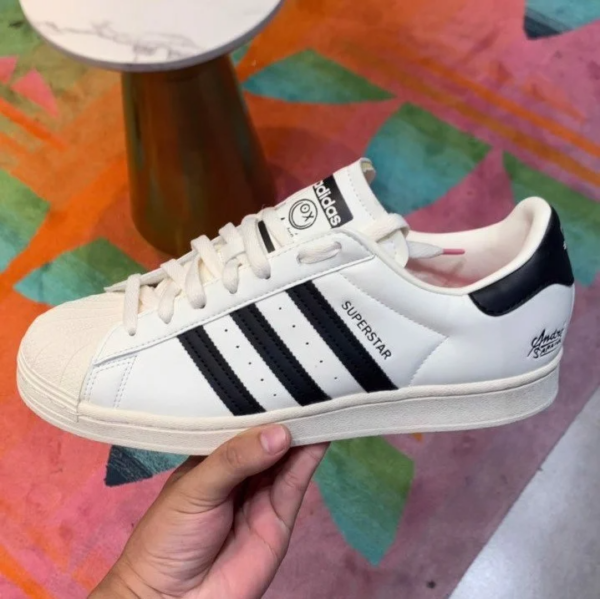 Giày Adidas Superstar X André Saraiva 'Cream' GZ1753 - Ảnh 6