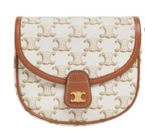 Tui Celine Triomphe Canvas Calfskin 'White' 196702BZJ-01BC