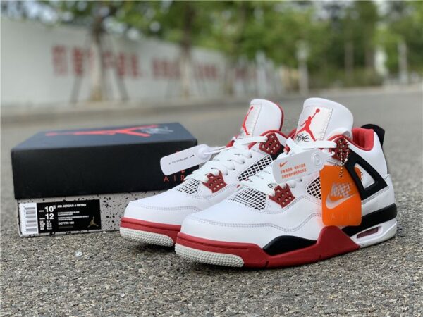 Giày Nike Air Jordan 4 Retro OG Fire Red 2020 DC7770-160 - Ảnh 6