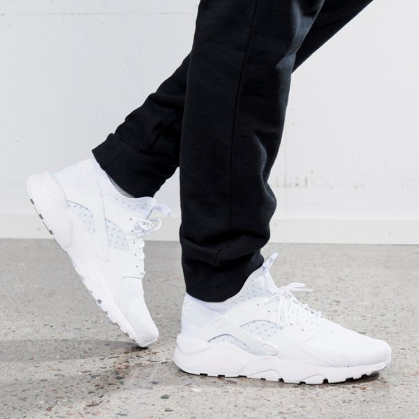 Giày Nike Air Huarache Run Ultra 'Triple White' 819685-101 - Ảnh 2
