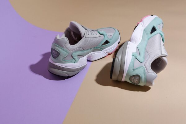 Giày Adidas Originals Falcon 'Watermelon Grey Easy Green' B28127 - Ảnh 8