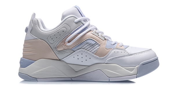 Giày Li Ning Women's Casual Ladies Basketball Autumn Classic AGBR022-3 - Ảnh 2