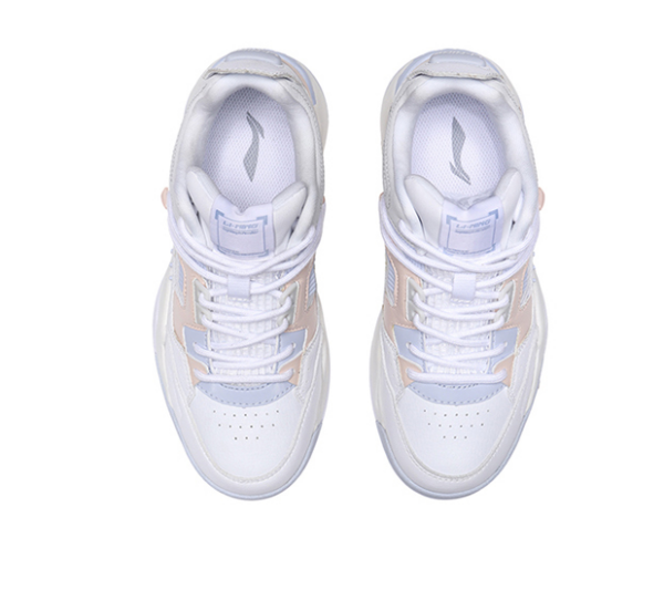 Giày Li Ning Women's Casual Ladies Basketball Autumn Classic AGBR022-3 - Ảnh 4