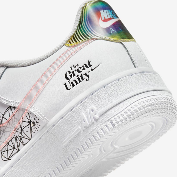 Giày Nike Wmns Air Force 1 BG 'The Great Unity' DM5457-110 - Ảnh 4