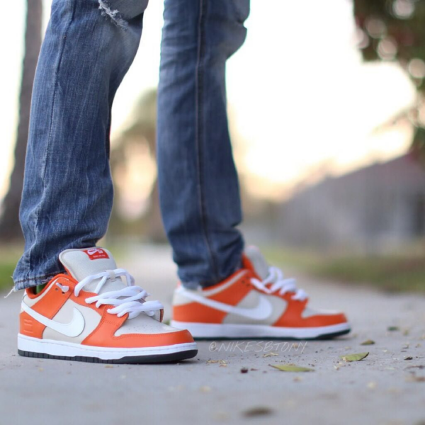 Giày Nike SB Dunk Low 'Orange Box'  313170-811 - Ảnh 2