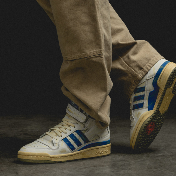Giày Adidas Forum 84 Hi AEC 'White Blue' GZ6467 - Ảnh 2
