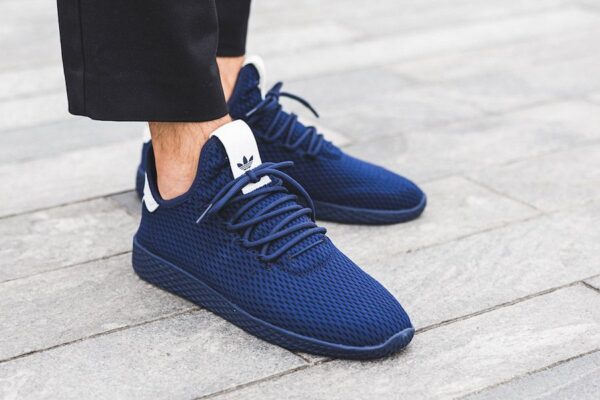 Giày Adidas Pharrell x Tennis Hu 'Dark Navy Blue' BY8719 - Ảnh 3