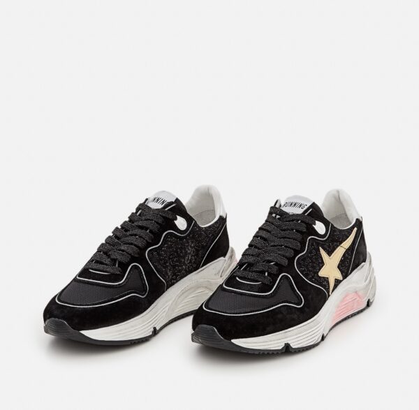 Giày Golden Goose Running Sole Black GWF00126-F001927-90274 - Ảnh 2