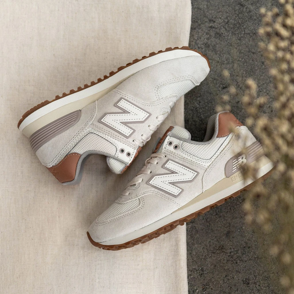 Giày New Balance Wmns 574 'Faded Mahogany' WL574BCV - Ảnh 7