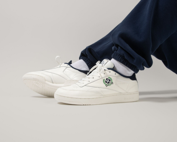 Giày Reebok Club C 85 'OG CrestChalk Vector Navy' H05809 - Ảnh 2