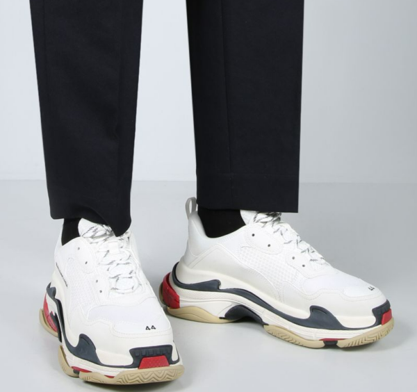 Giày Balenciaga Triple S Sneaker 'White Red' 533882-W09OM-9000 - Ảnh 5