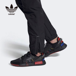Alternative view of Giày Adidas NMD R1 'Olympic Pack Black' FY1434