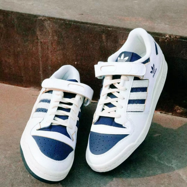 Giày Adidas Forum 84 Low 'Off White Collegiate Navy' GZ6427 - Ảnh 7