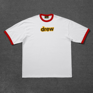 Alternative view of Áo Drew Gouse Oversized Secret SS Ringer Tee White