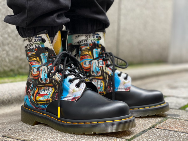 Giày Dr. Martens 1460 Basquiat Smooth Leather Boots 27187001 - Ảnh 3