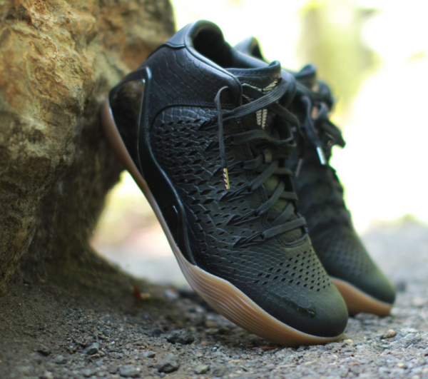 Giày Nike Kobe 9 Mid EXT QS Snakeskin 704286-001 - Ảnh 3