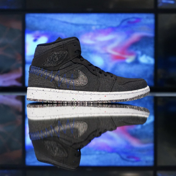 Giày Nike Air Jordan 1 Mid 'Crater' DM3529-001 - Ảnh 2