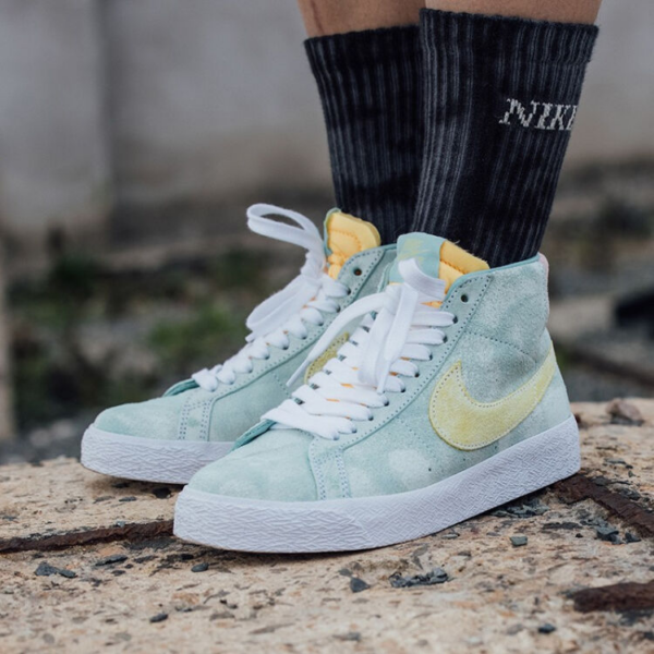 Giày Nike Zoom Blazer Mid Premium SB 'Light Dew Zitron' DA1839-300 - Ảnh 7