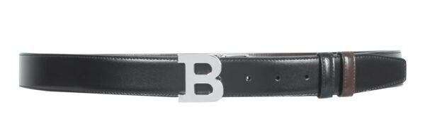Thắt Lưng Bally FW21 Belt With Buckle B BBUCKLE35MT20BLACKBONE 12538294