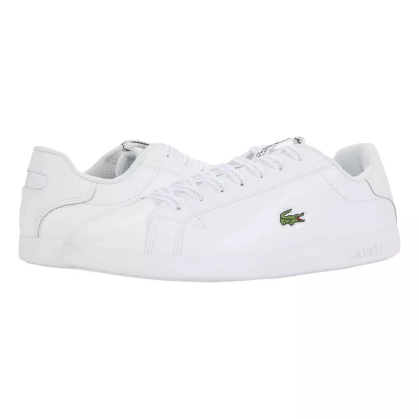 Giày Lacoste Graduate 520 All White 7-40SMA008414X - Ảnh 2