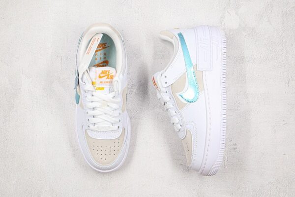 Giày Nike Air Force 1 Shadow White Vast Grey Glacier Ice DA4286-100 - Ảnh 3