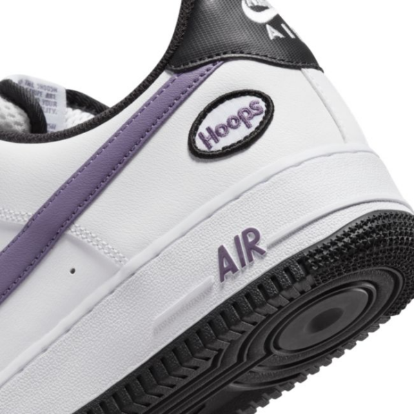 Giày Nike Air Force 1 Low 'Hoops White Purple' - Ảnh 5