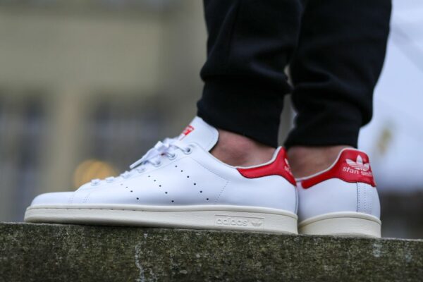 Giày Adidas Stan Smith Vintage 'Collegiate Red' B37898 - Ảnh 4