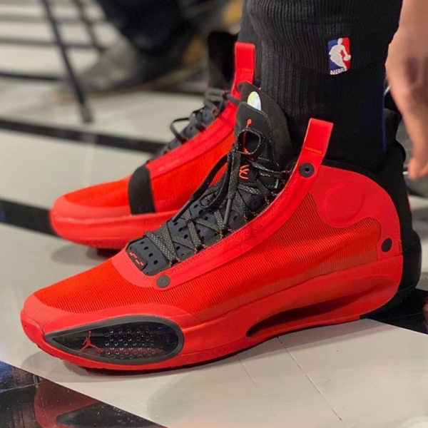 Giày Air Jordan 34 GS 'Infrared 23' BQ3384-600 - Ảnh 2