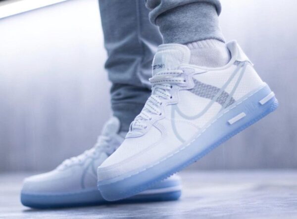 Giày Nike Air Force 1 React White Light Bone CQ8879-100 - Ảnh 2