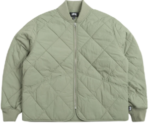 Ao Stussy Dice Quilted Liner Jacket 'Olive'