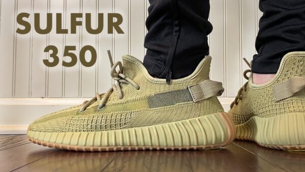 Giày Adidas Yeezy Boost 350 V2 'Sulfur' FY5346 - Ảnh 8