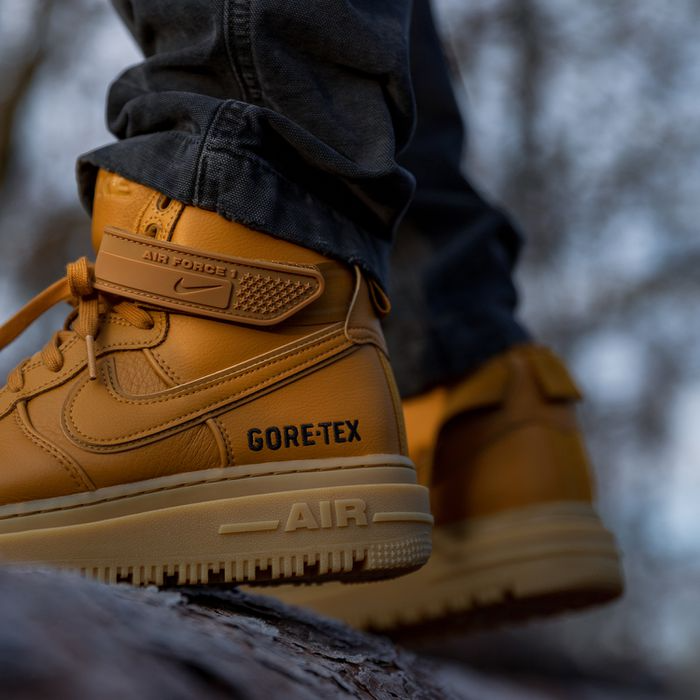 Giày Nike Air Force 1 Gore-Tex Boot 'Wheat' CT2815-200 - Ảnh 3