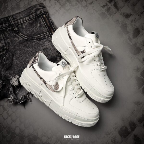 Giày Nike Air Force 1 Pixel SE 'Sail Snake' CV8481-101 - Ảnh 3