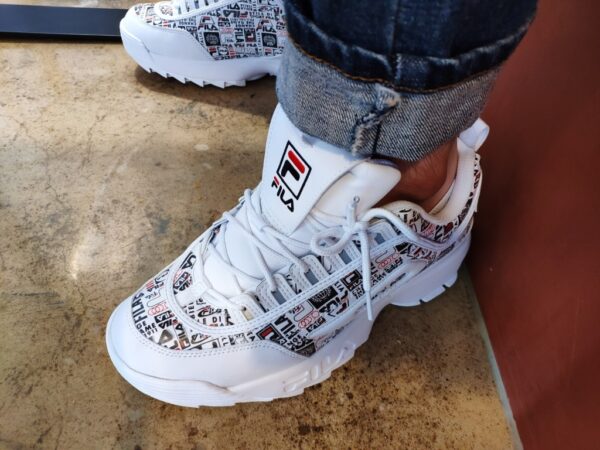 Giày Fila Disruptor 2 White Logo 1FM01055 - Ảnh 3