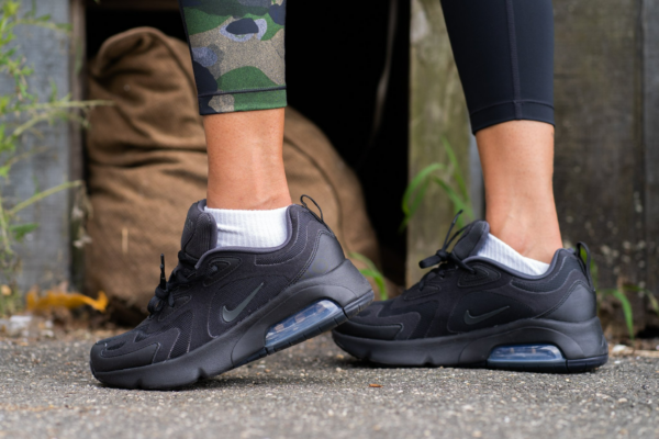 Giày Nike Air Max 200 GS 'Black' AT5627-001 - Ảnh 6