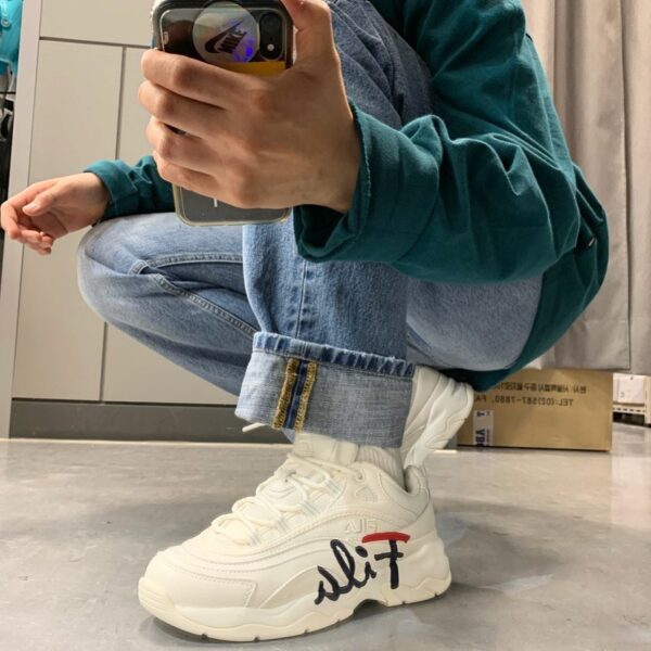 Giày Fila Disruptor 2 Premium Script FS1HTB1191X - Ảnh 6