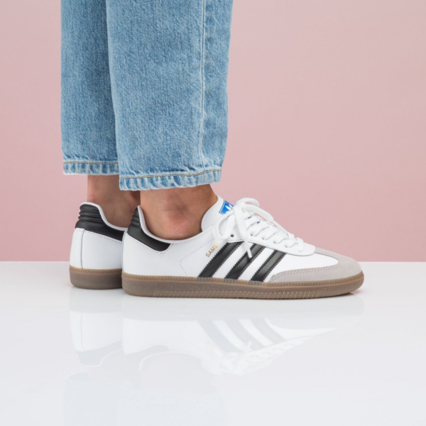 Giày Adidas Samba OG 'White Black Gum' B75806 - Ảnh 5