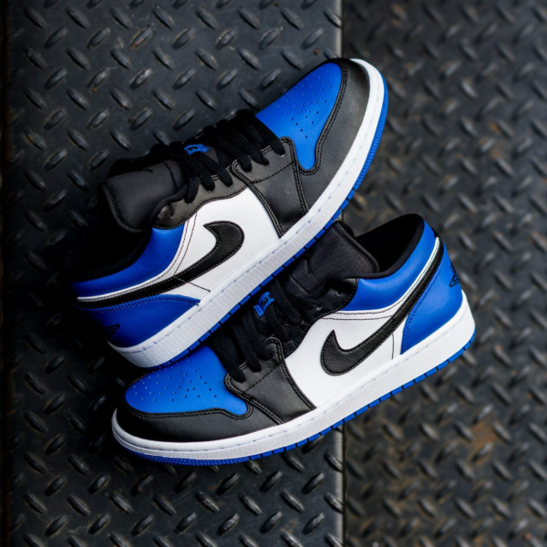 Giày Nike Air Jordan 1 Low GS 'Royal Toe' CQ9486-400 - Ảnh 2