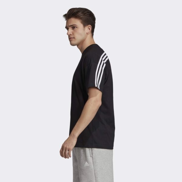 Áo Adidas Must Haves 3 Stripes Tee Black EB5277 - Ảnh 4