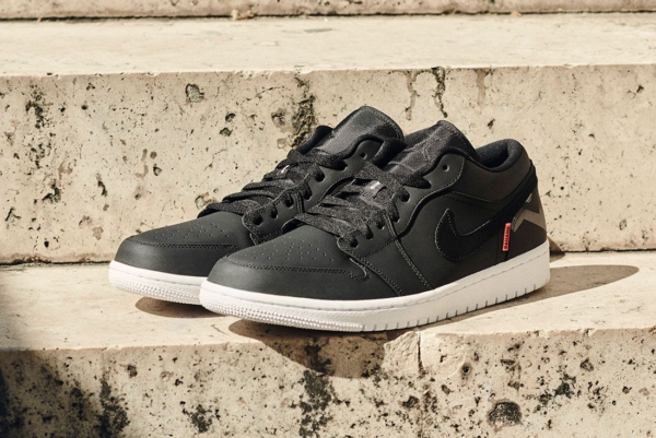 Giày Nike Paris Saint-Germain x Air Jordan 1 Low BG CN1077-001 - Ảnh 4