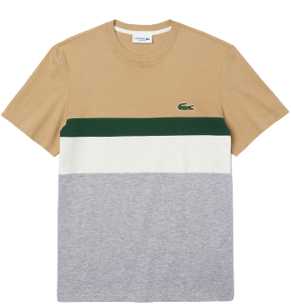Áo Lacoste Colourblocked Panel Cotton T Shirt TH1884-FJM