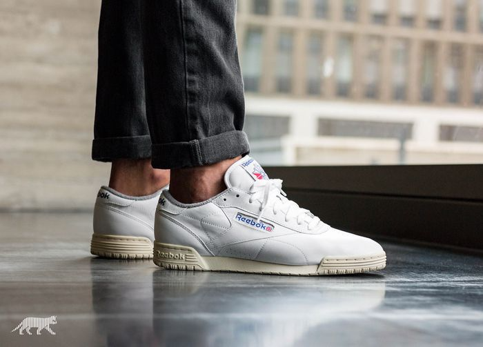 Giày Reebok Ex-O-Fit White Royal Blue AR3169 - Ảnh 5